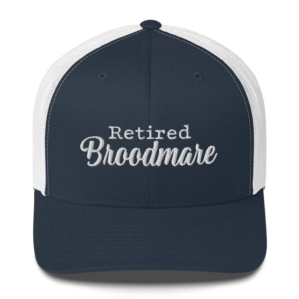 Retired Broodmare Trucker Hat by Katie Van Slyke™ - Image 5